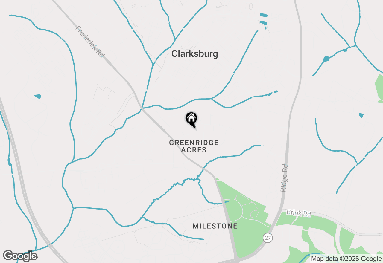 Map of 12201 Greenridge, Boyds, MD 20841