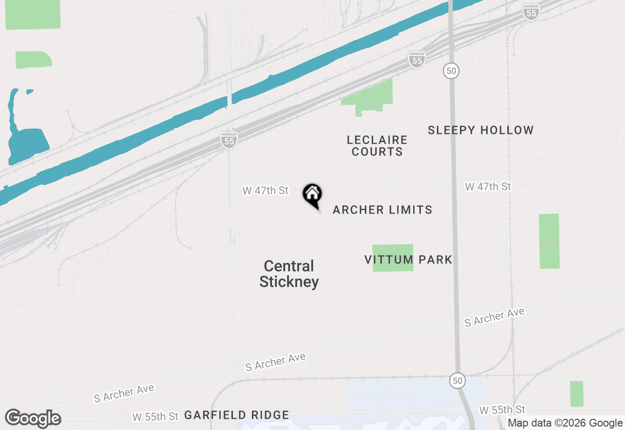 Map of 4756 S Lockwood Avenue, Chicago, IL 60638