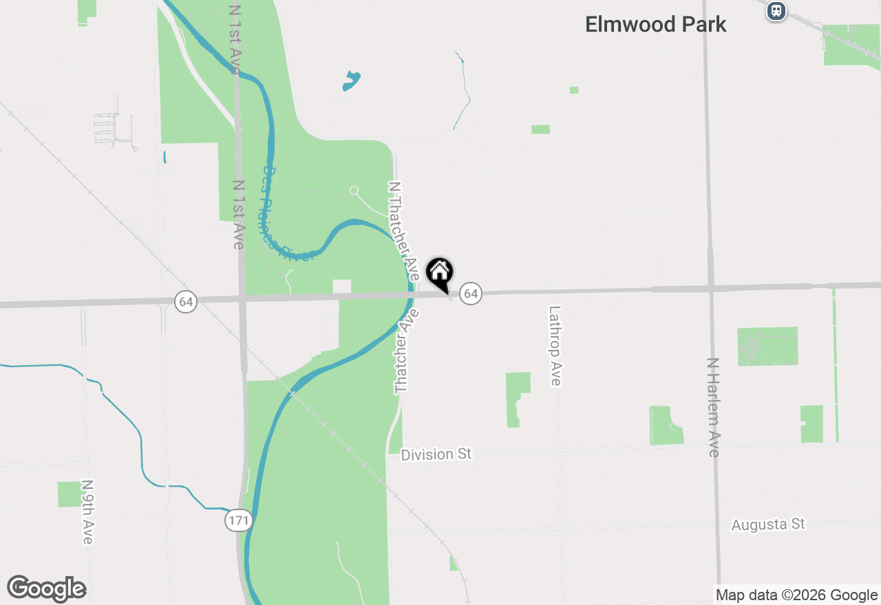 Map of 7911 North Avenue #F, River Forest, IL 60305
