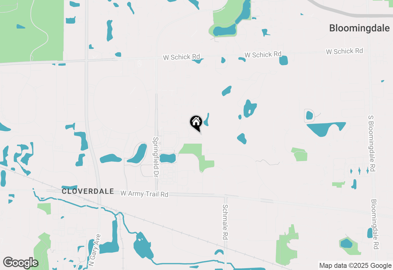 Map of 209 Glengarry Drive #302, Bloomingdale, IL 60108