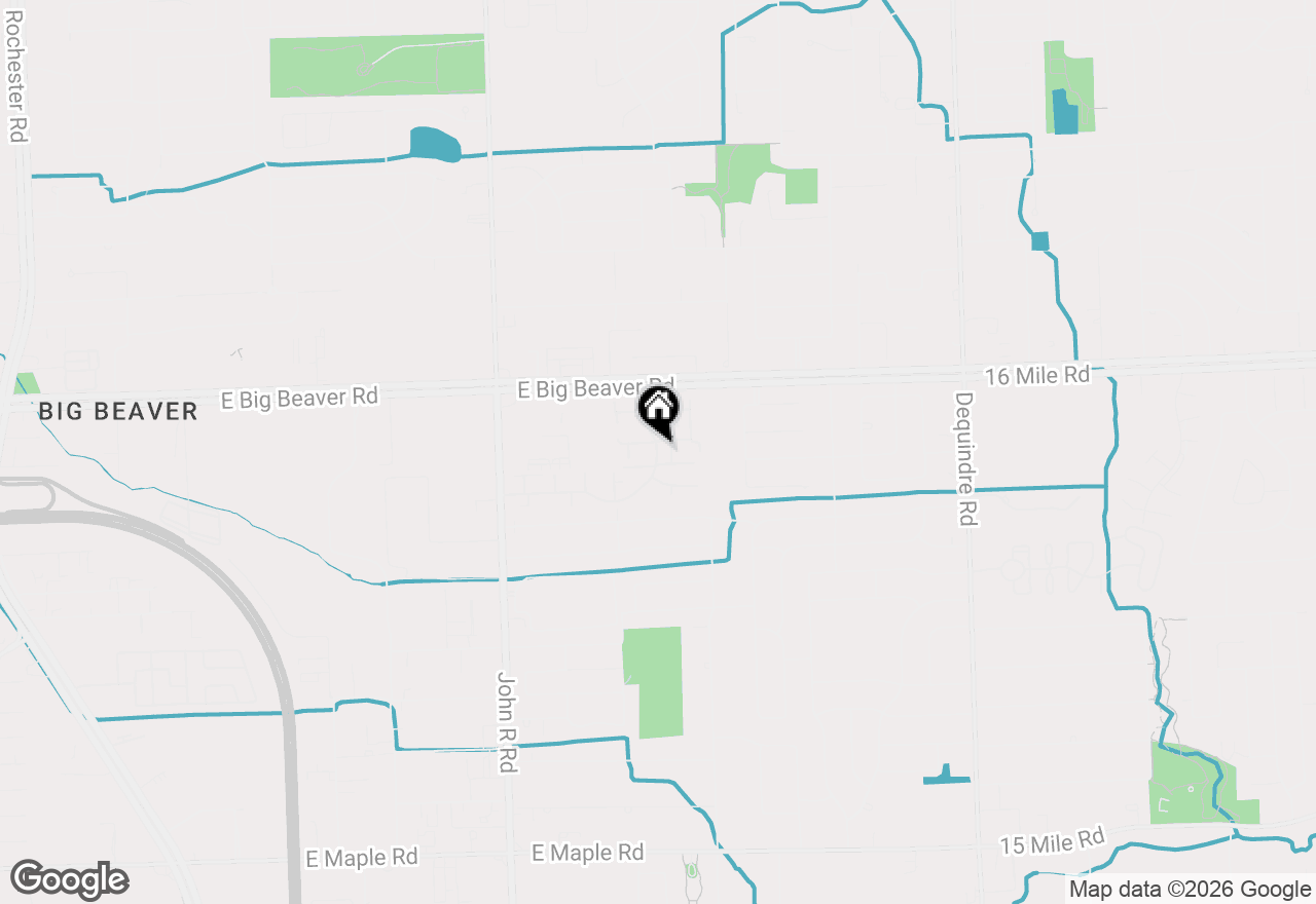 Map of 2898 Roundtree Drive, Troy, MI 48083