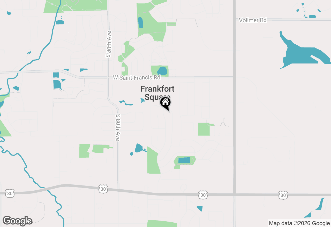 Map of 20531 S Frankfort Square Road, Frankfort, IL 60423