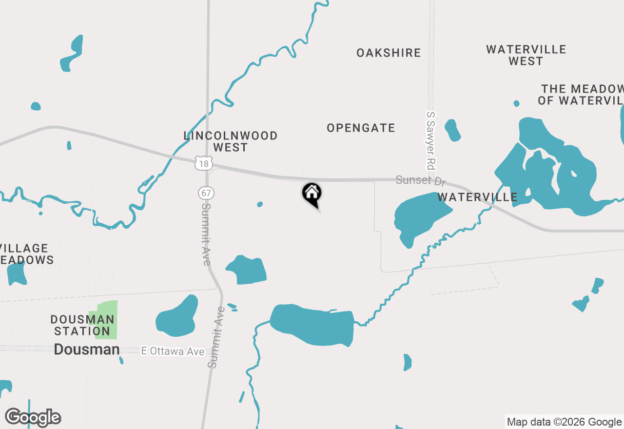 Map of 394 Ingleside Ct #LT48, Oconomowoc, WI 53066