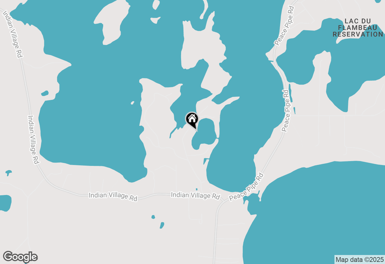 Map of 2172 To To Tom Ln, Lac Du Flambeau, WI 54538