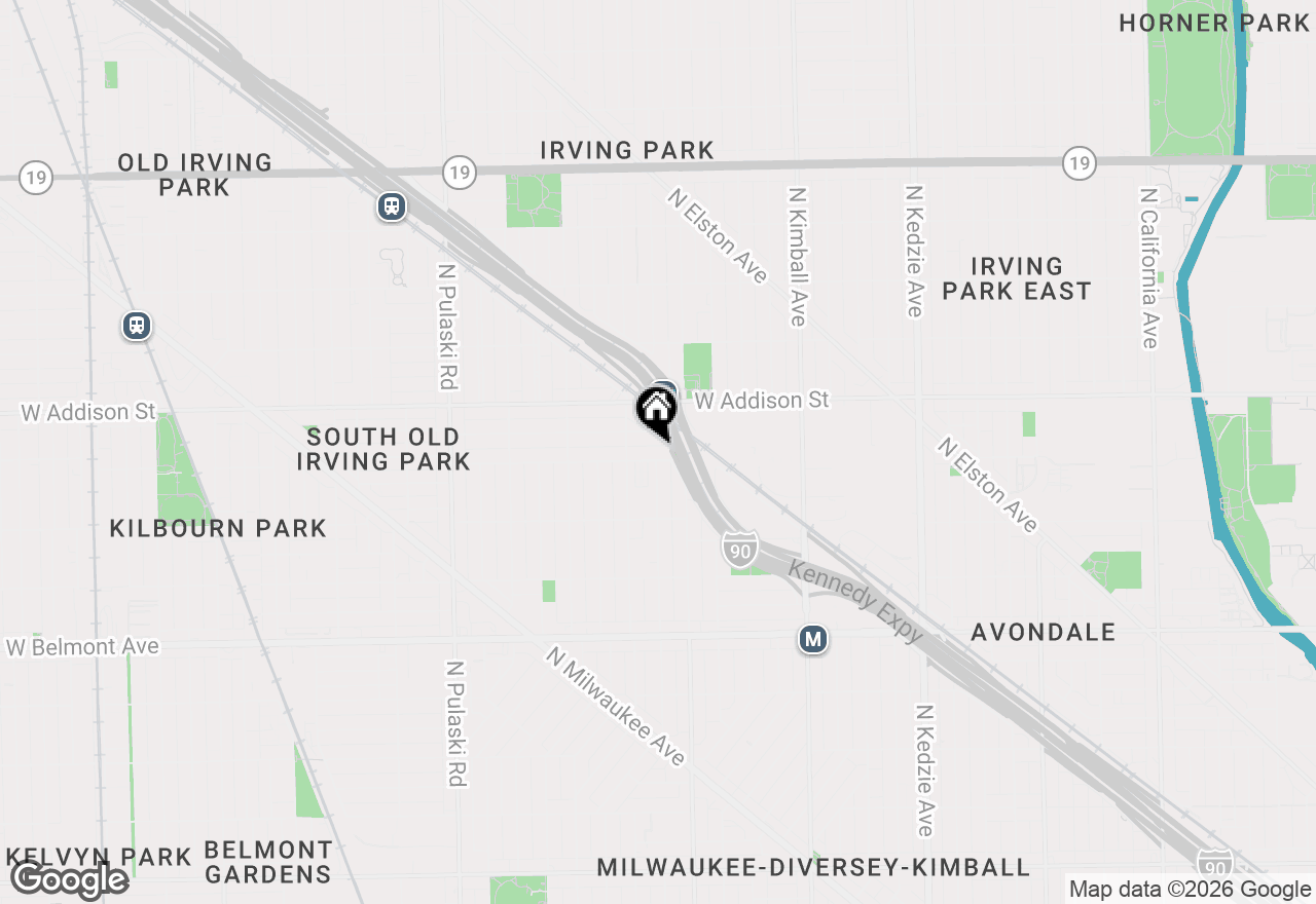 Map of 3626 W Cornelia Street, Chicago, IL 60618