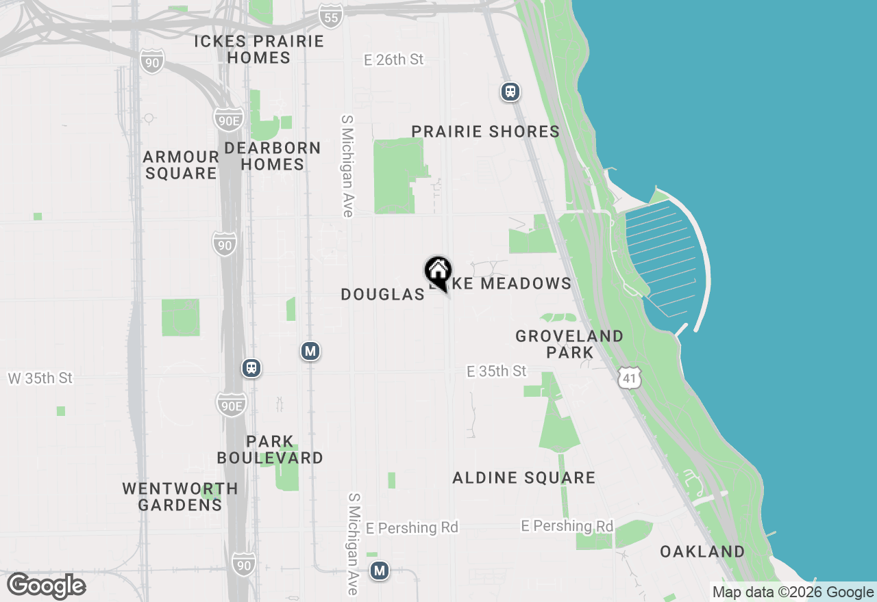Map of 3313 S Calumet Avenue, Chicago, IL 60616