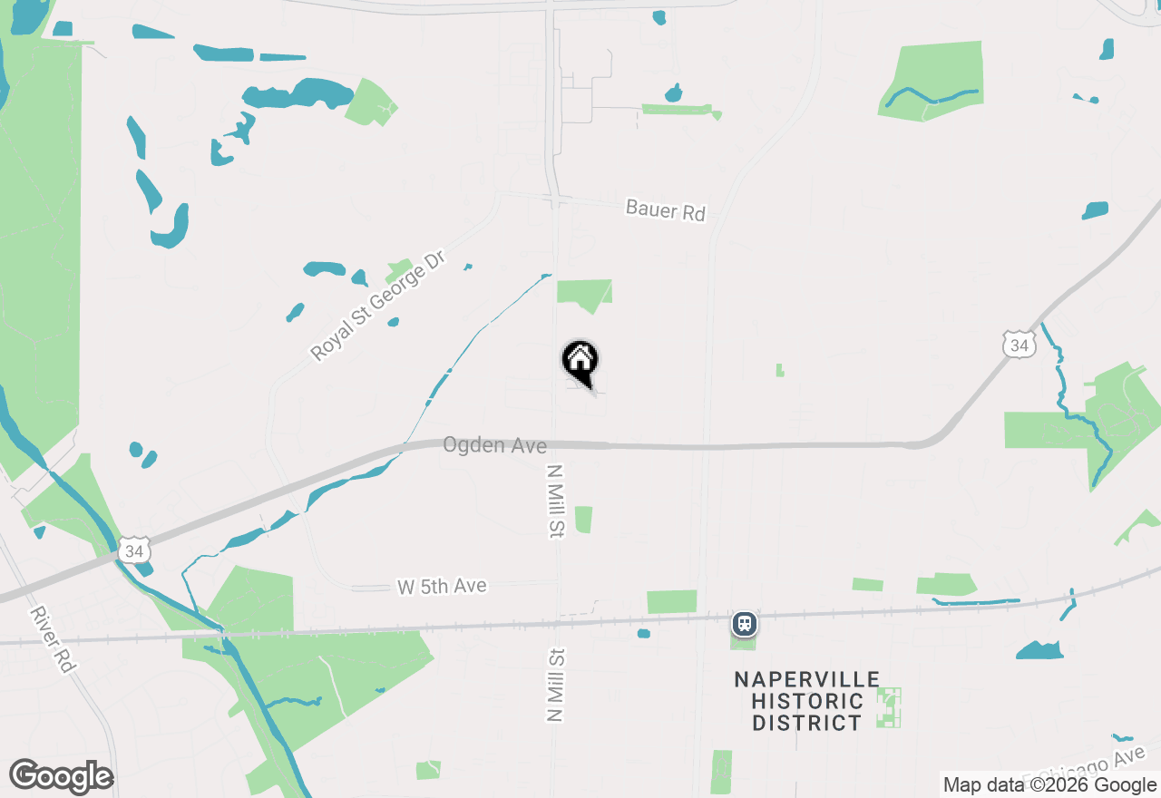 Map of 1004 N Mill Street #312, Naperville, IL 60563