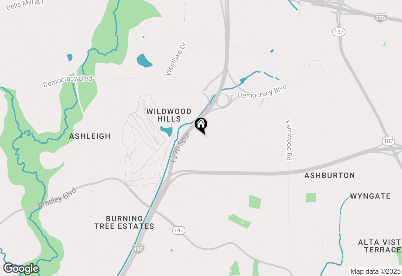 Map of 6908 Greyswood Road, Bethesda, MD 20817