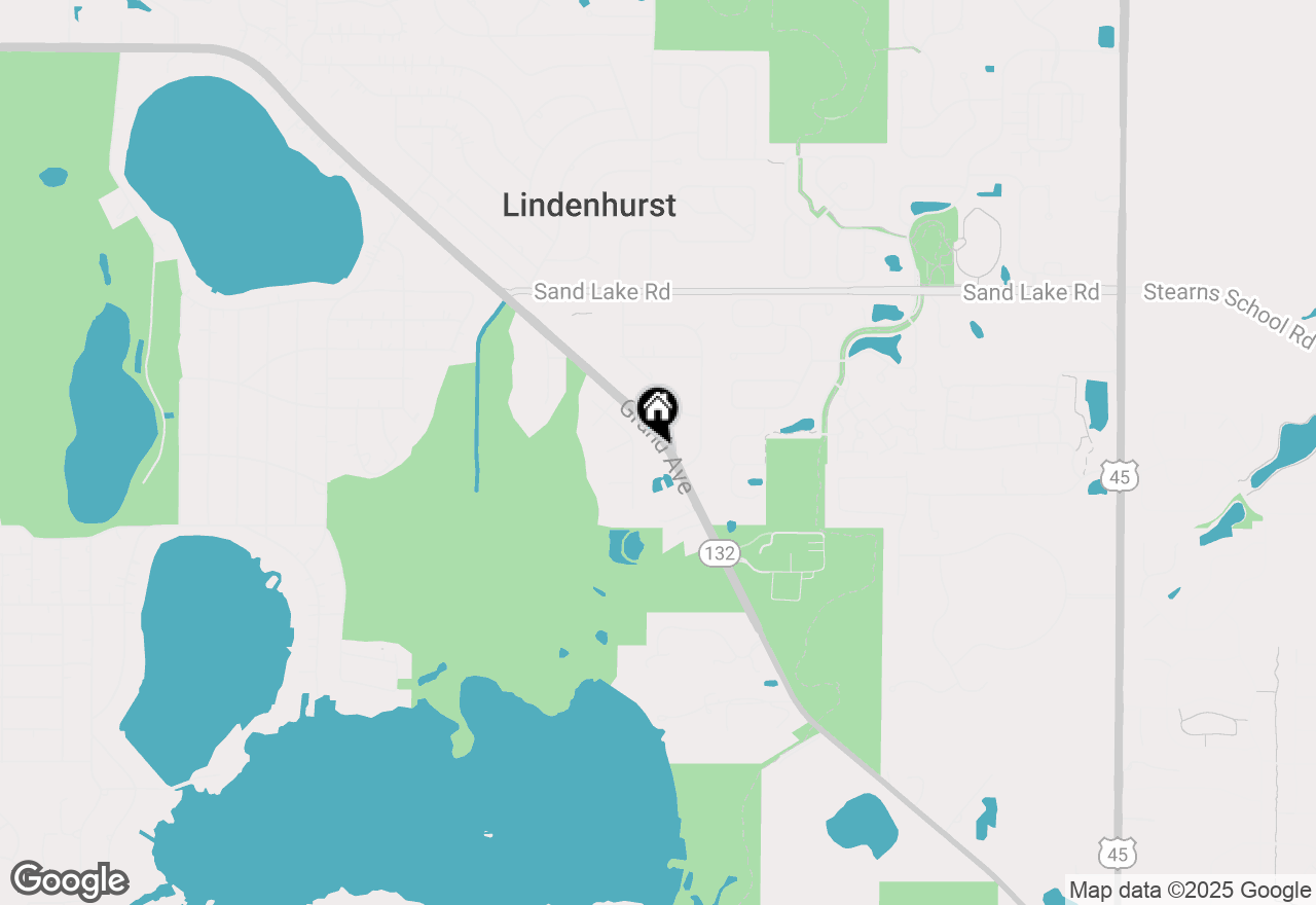 Map of 19953 W Grand Avenue, Lindenhurst, IL 60046