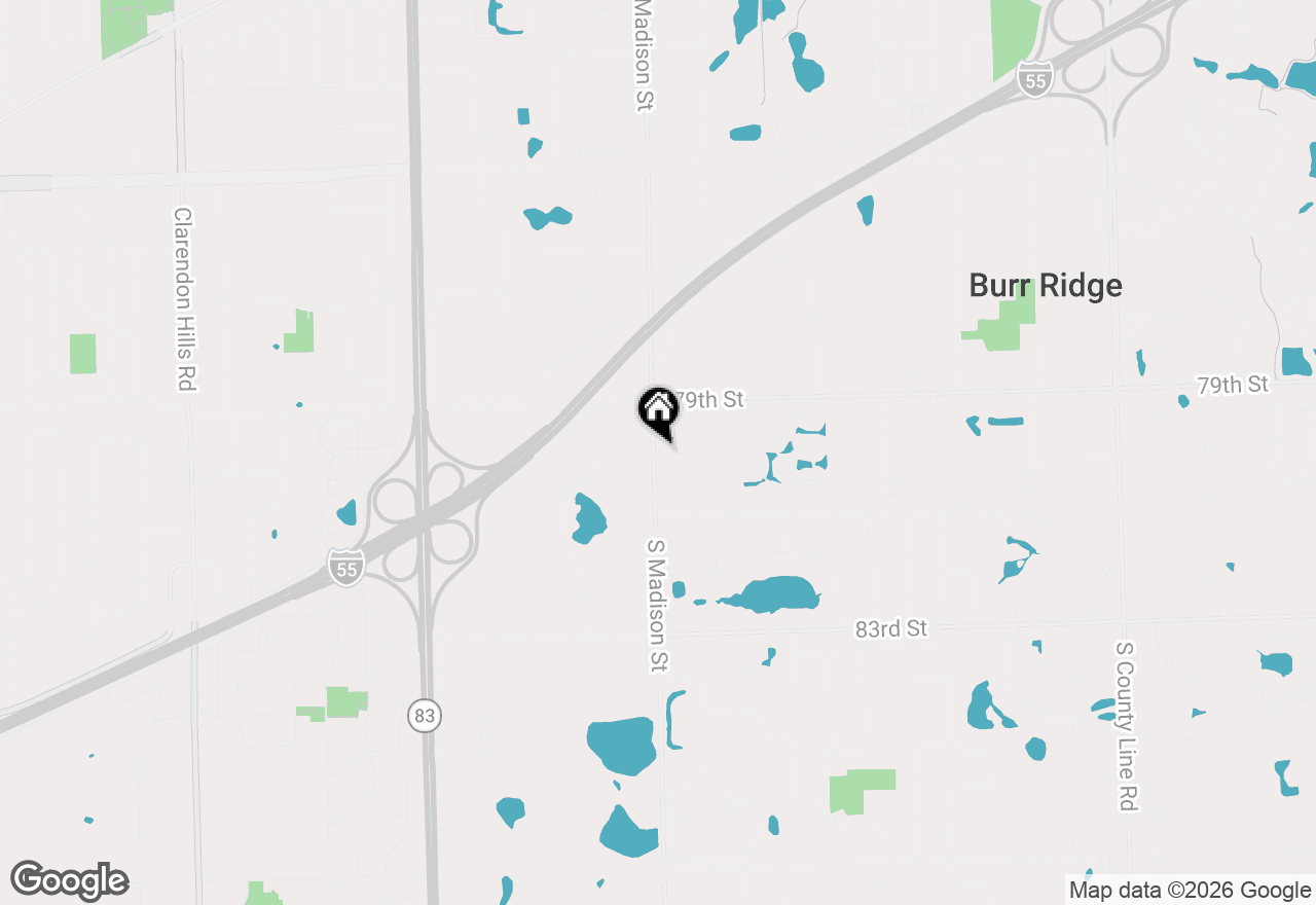 Map of 10S372 Tim Court, Willowbrook, IL 60527