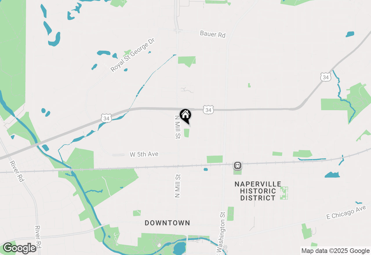 Map of 350 Pearson Circle, Naperville, IL 60563