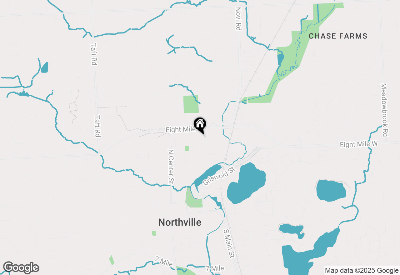 Map of 744 Horton Avenue, Northville, MI 48167