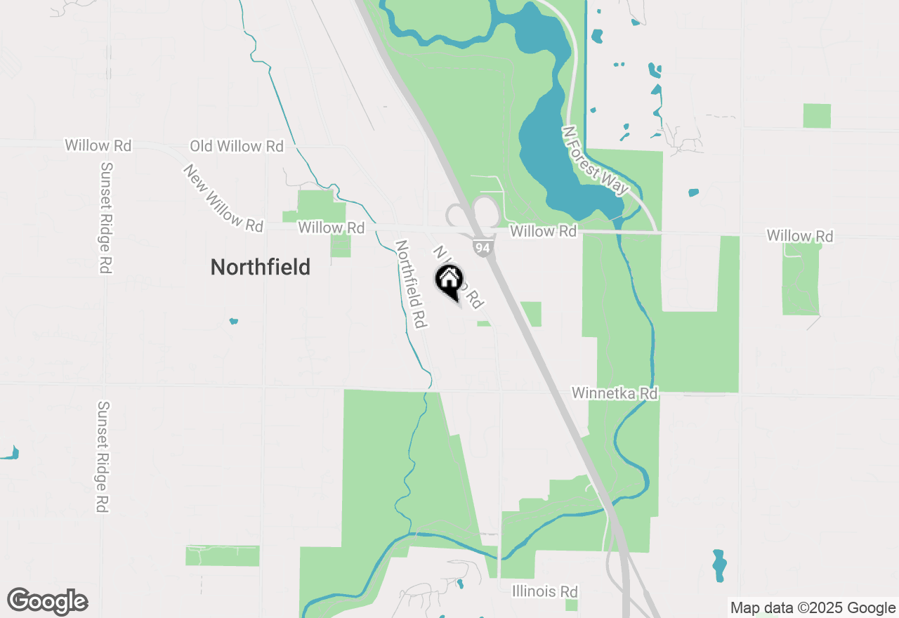 Map of 1721 Northfield Square #C, Northfield, IL 60093