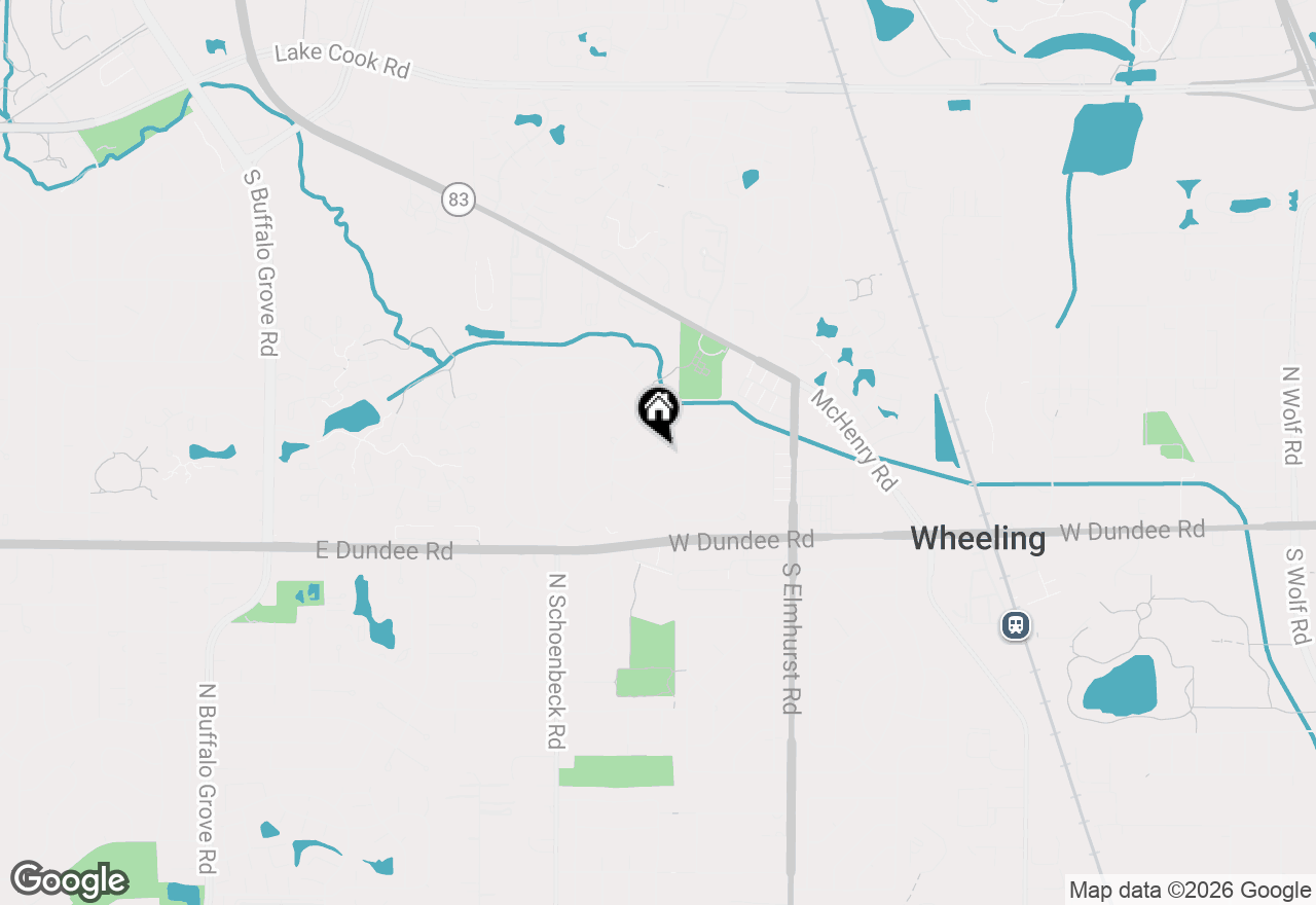 Map of 1011 Beverly Drive, Wheeling, IL 60090