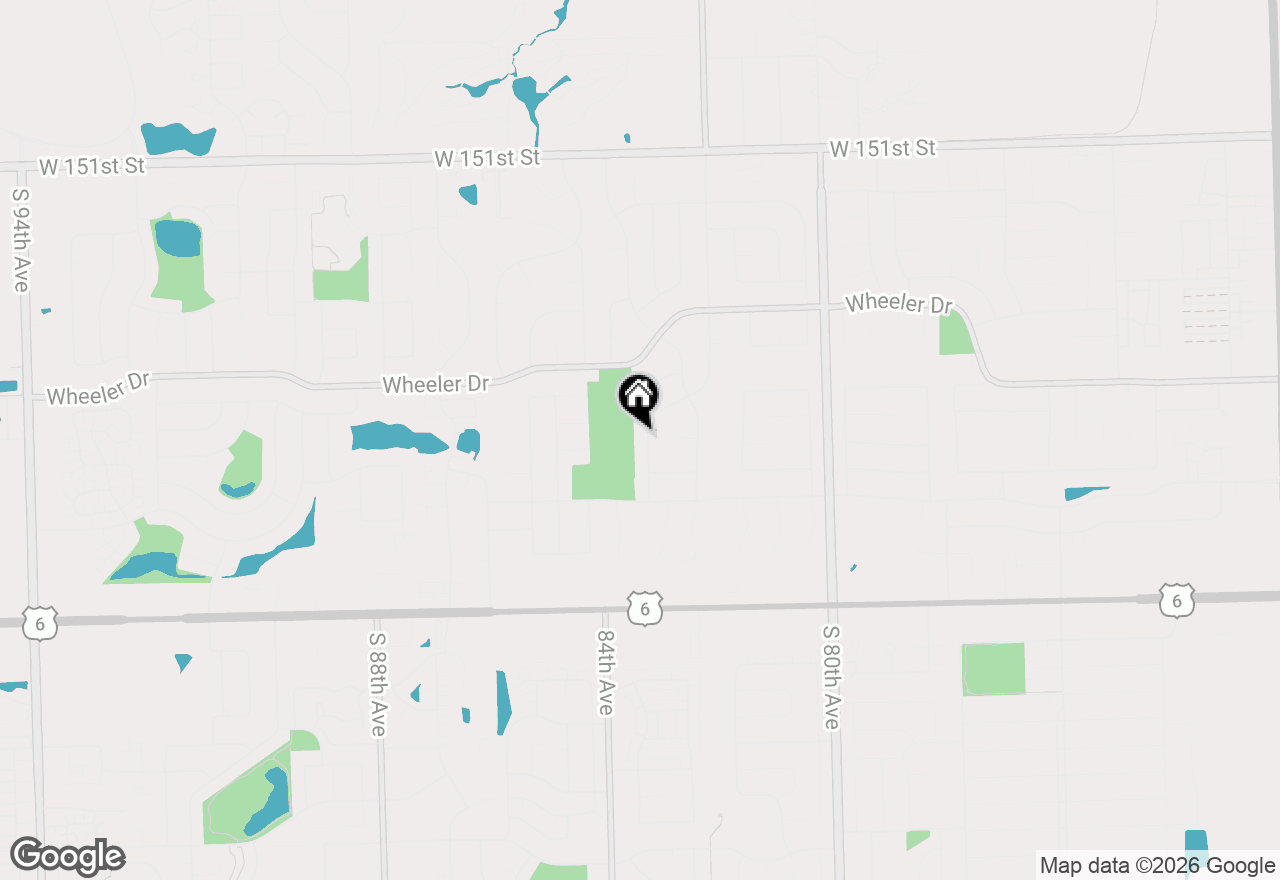 Map of 15610 S 82 Avenue, Orland Park, IL 60467