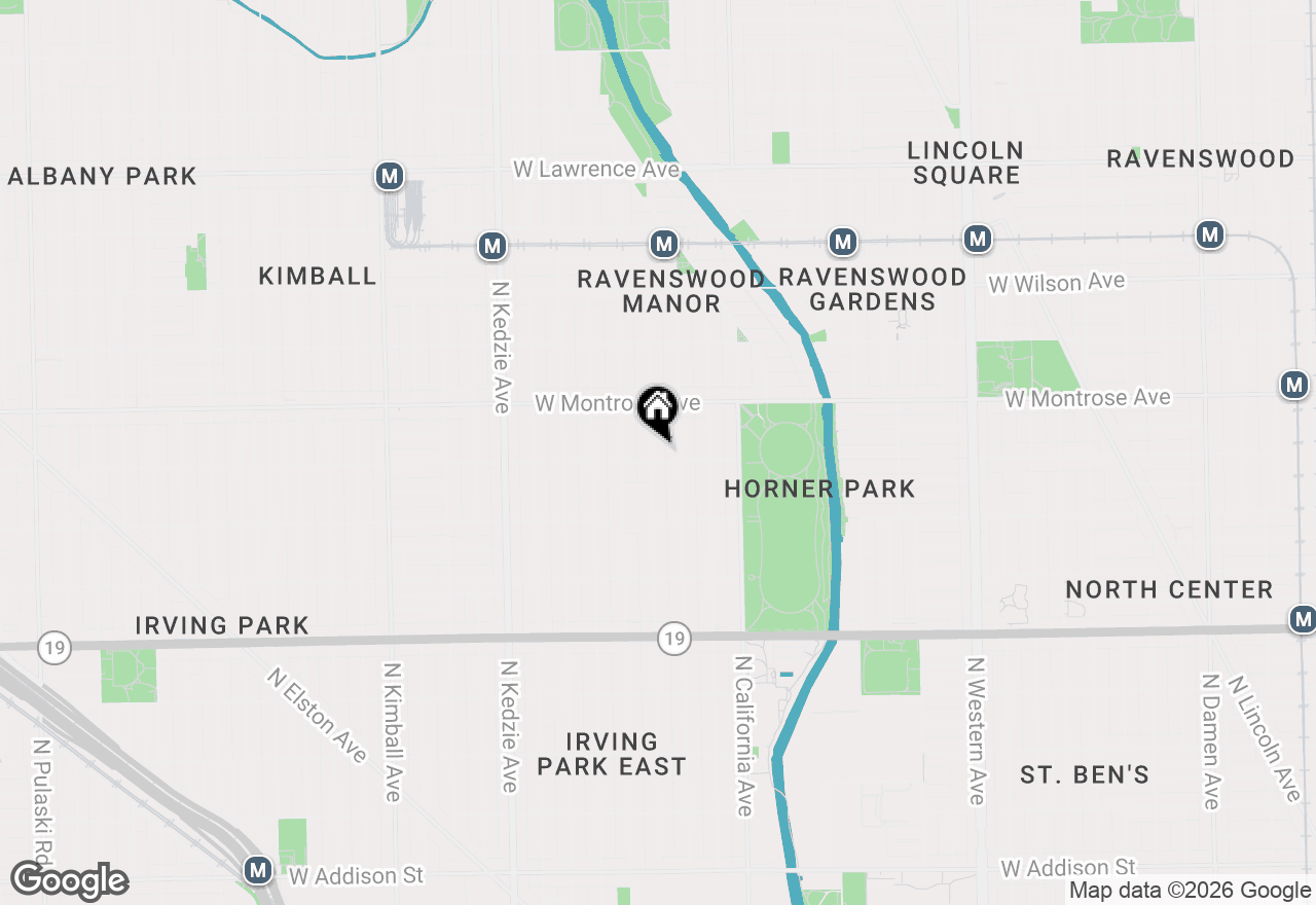 Map of 4309 N Richmond Street #2S, Chicago, IL 60618