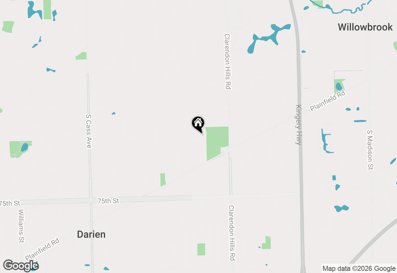 Map of 526 72nd Street, Darien, IL 60561