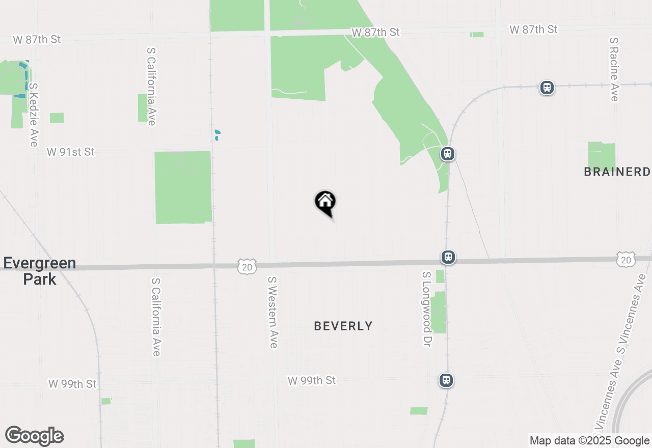 Map of 9336 S Leavitt Street, Chicago, IL 60643