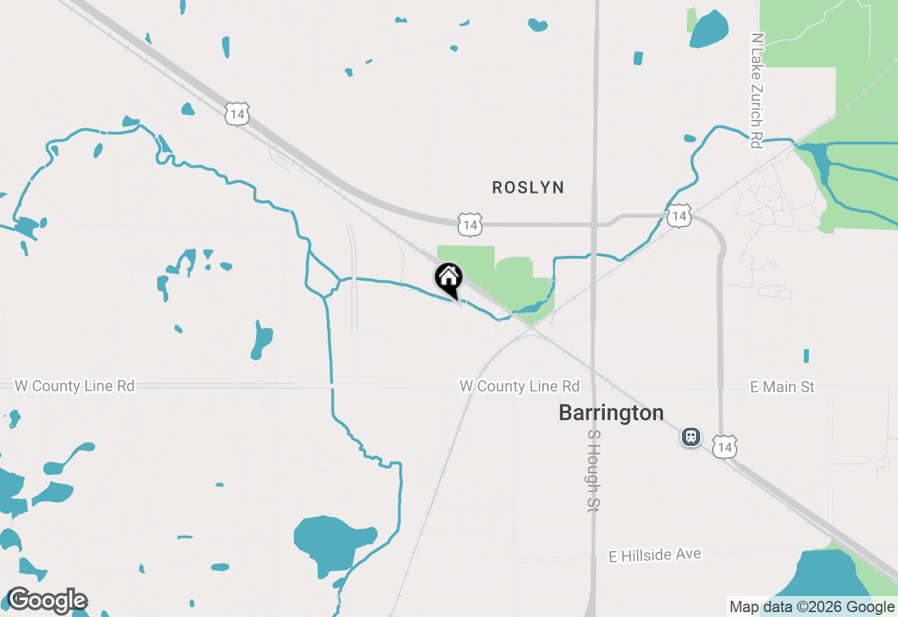 Map of 239 N Hager Avenue, Barrington, IL 60010