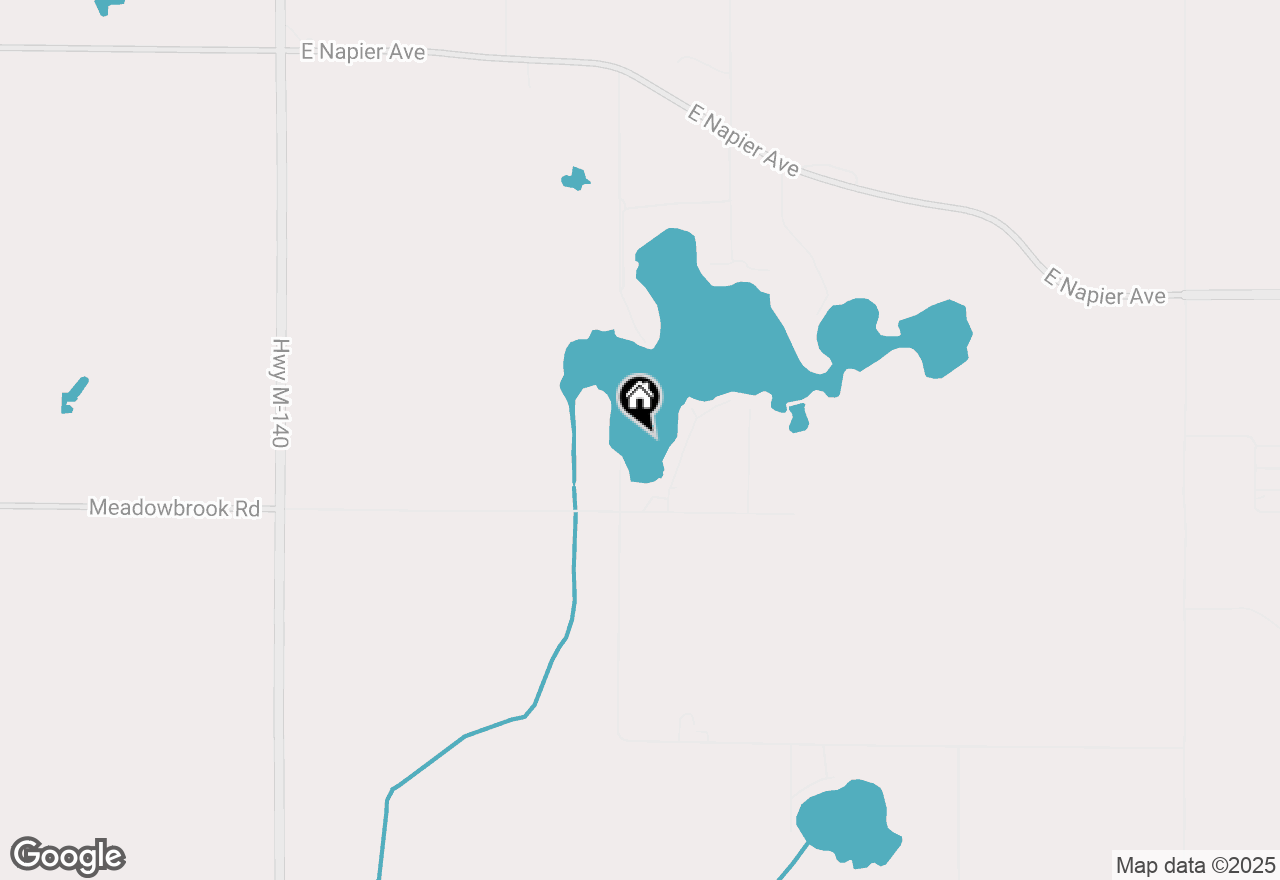 Map of 0 Pipestone Lake Drive, Eau Claire, MI 49111