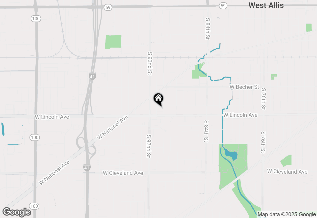 Map of 2212 S 91st St, West Allis, WI 53227