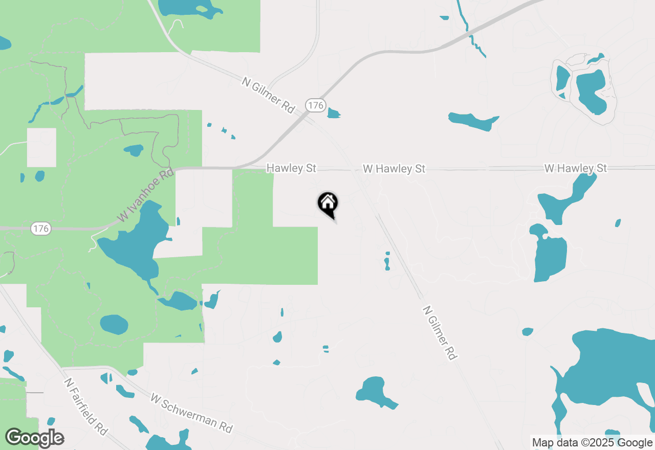 Map of 2 E Prairie Court, Hawthorn Woods, IL 60047