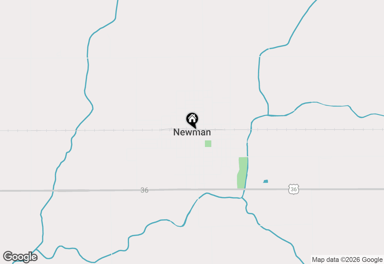 Map of CH 7 2360 E, Newman, IL 61942