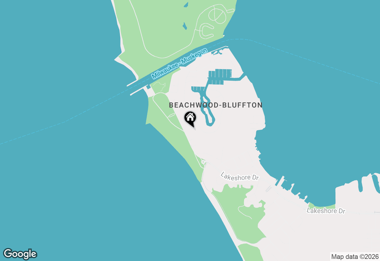 Map of 1675 Nelson Street, Muskegon, MI 49441