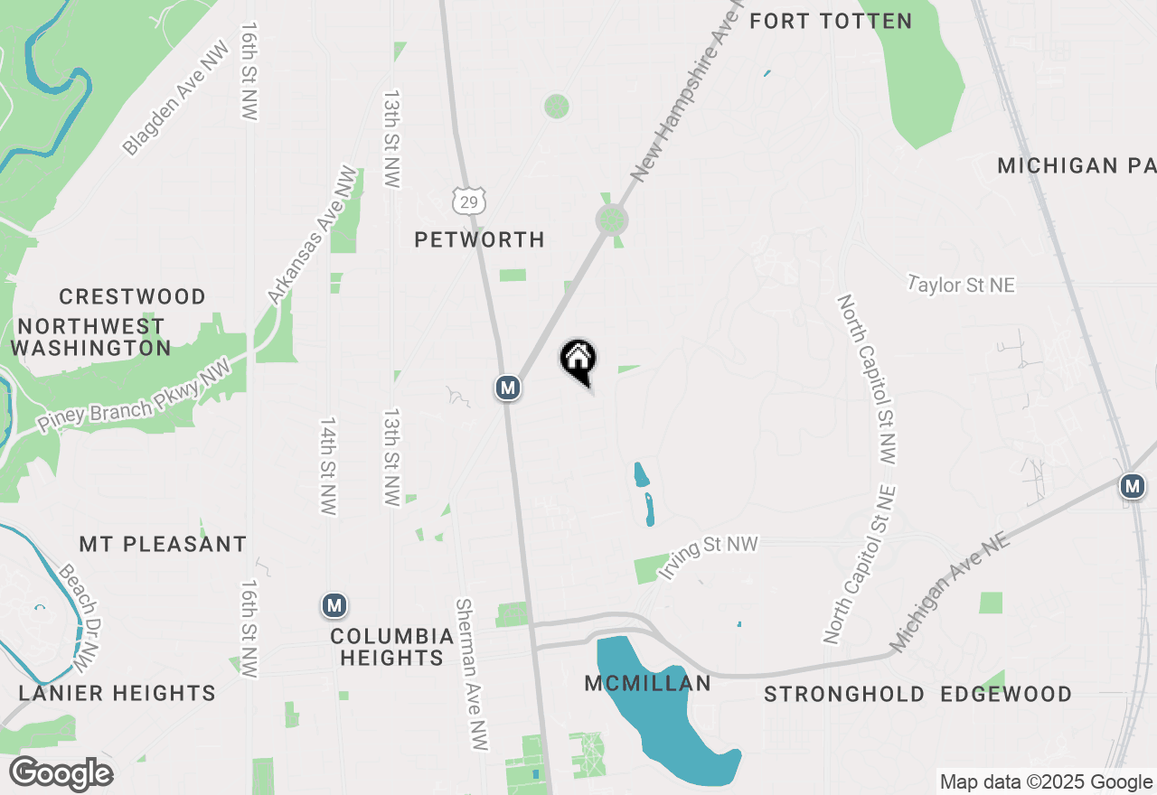 Map of 641 Quebec Place Nw #2, Washington, DC 20010