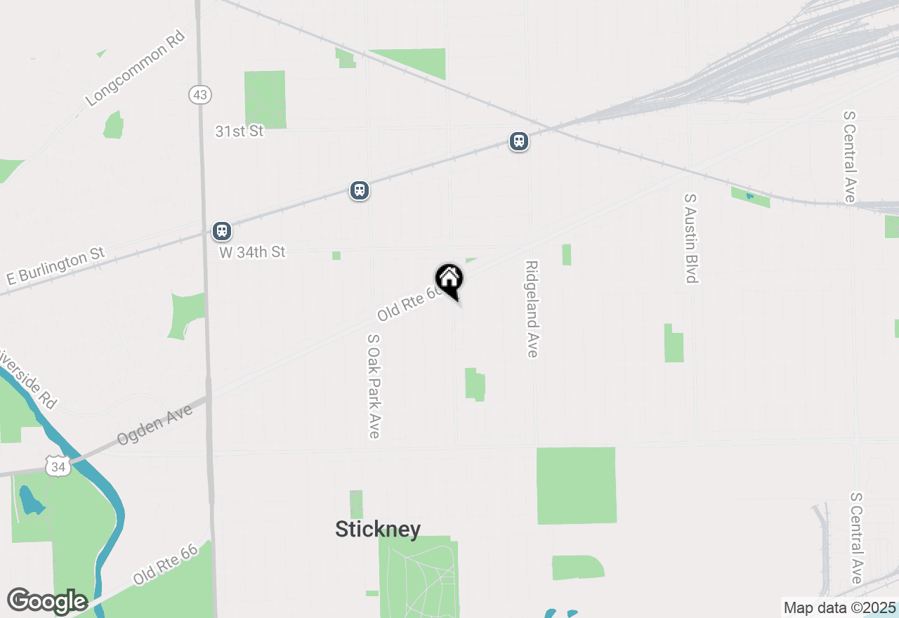 Map of 3530 East Avenue, Berwyn, IL 60402