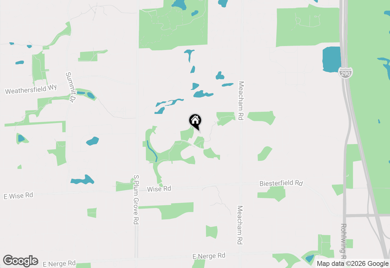 Map of 450 Potomac Lane, Elk Grove Village, IL 60007
