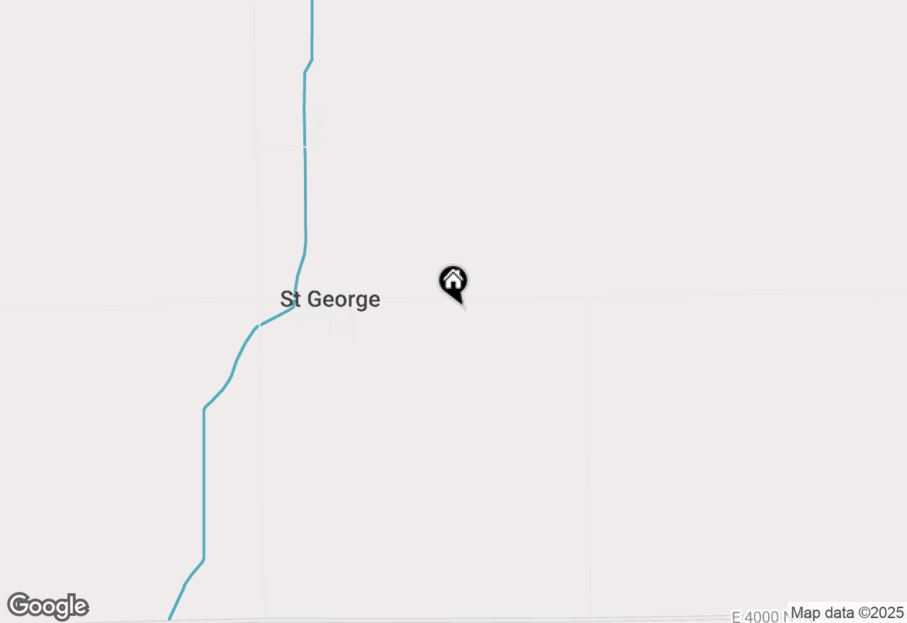 Map of 5630 E 5000n Road, Bourbonnais, IL 60914