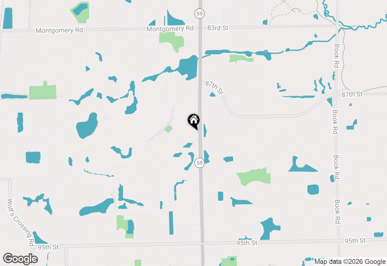 Map of 10S198 Route 59 Highway, Naperville, IL 60564