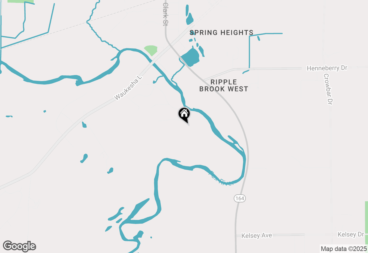 Map of S96W22870 River Oaks Dr, Big Bend, WI 53103