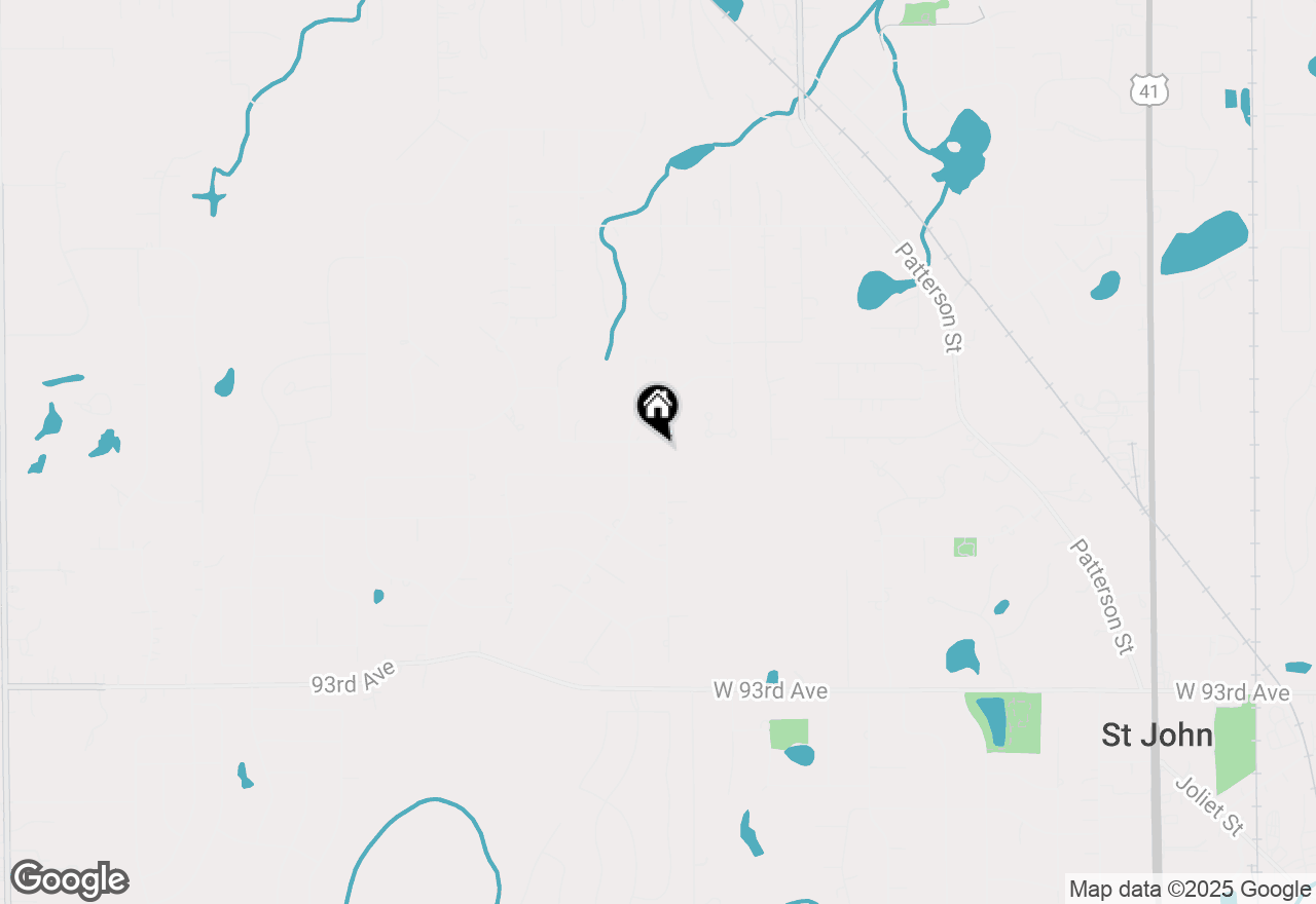 Map of 12901 Snowberry Lane, St. John, IN 46373