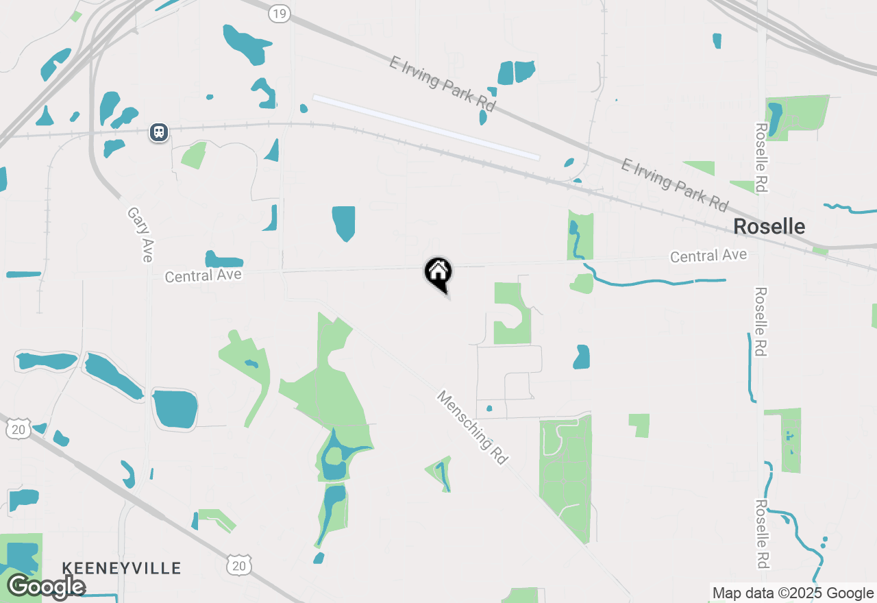 Map of 795 Hunter Drive, Roselle, IL 60172