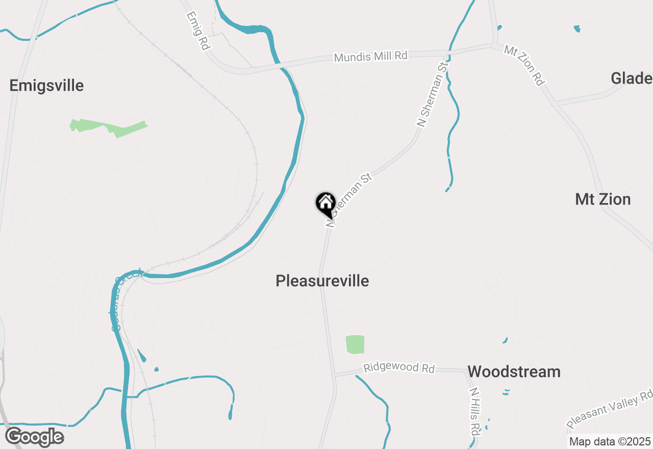 Map of 2468 N Sherman Street, York, PA 17406