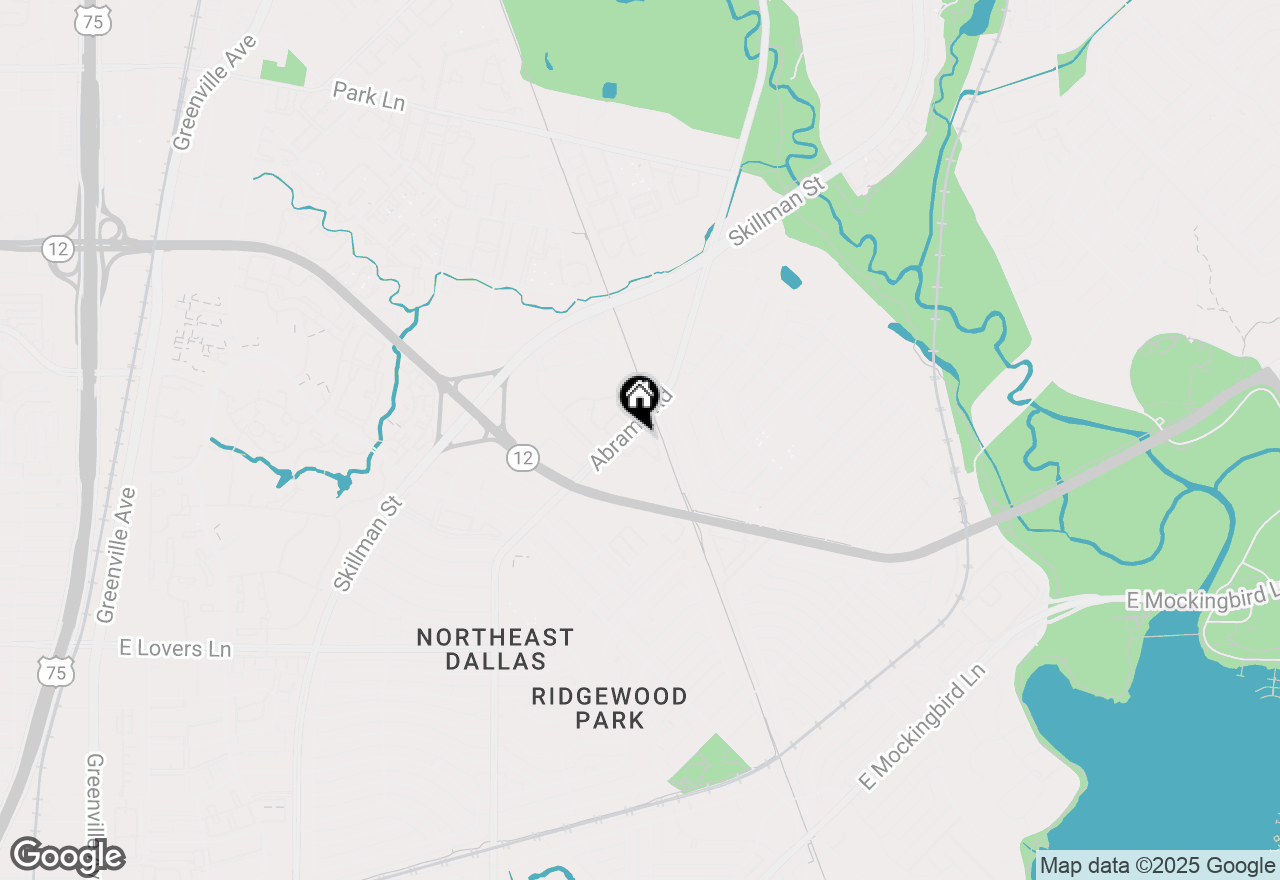 Map of 6108 Abrams Road #325, Dallas, TX 75231