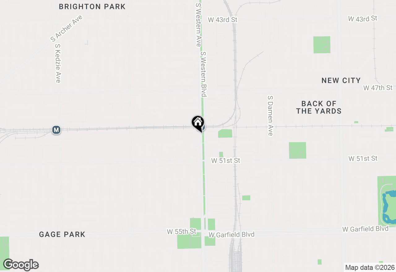Map of 4936 S Western Avenue, Chicago, IL 60609