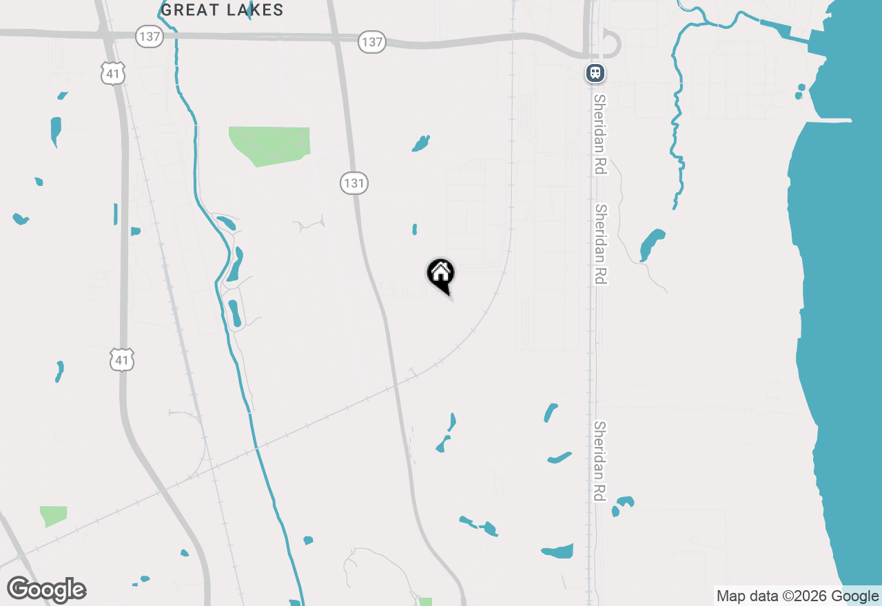 Map of 227 Juneway Terrace, Lake Bluff, IL 60044