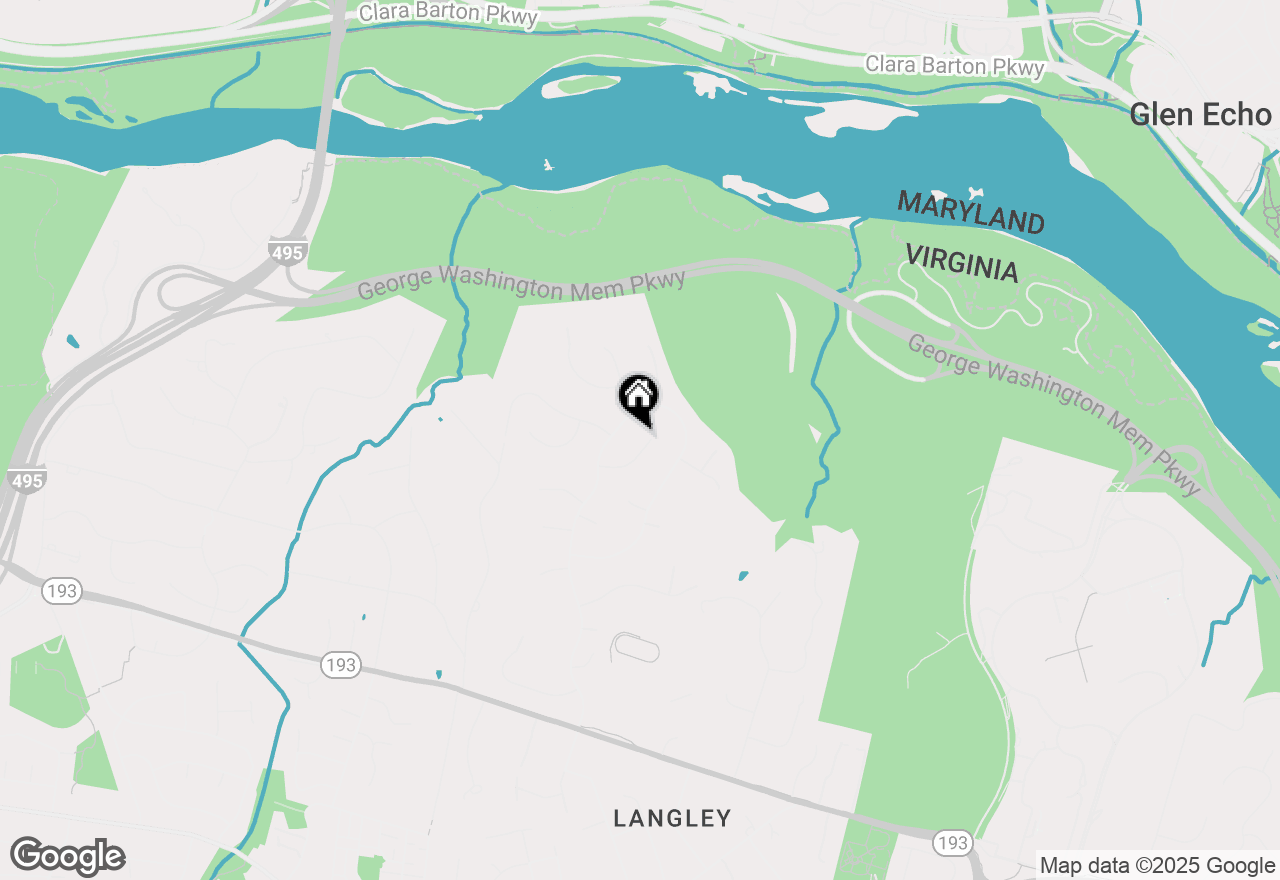 Map of 6506 Bellamine Court, Mclean, VA 22101