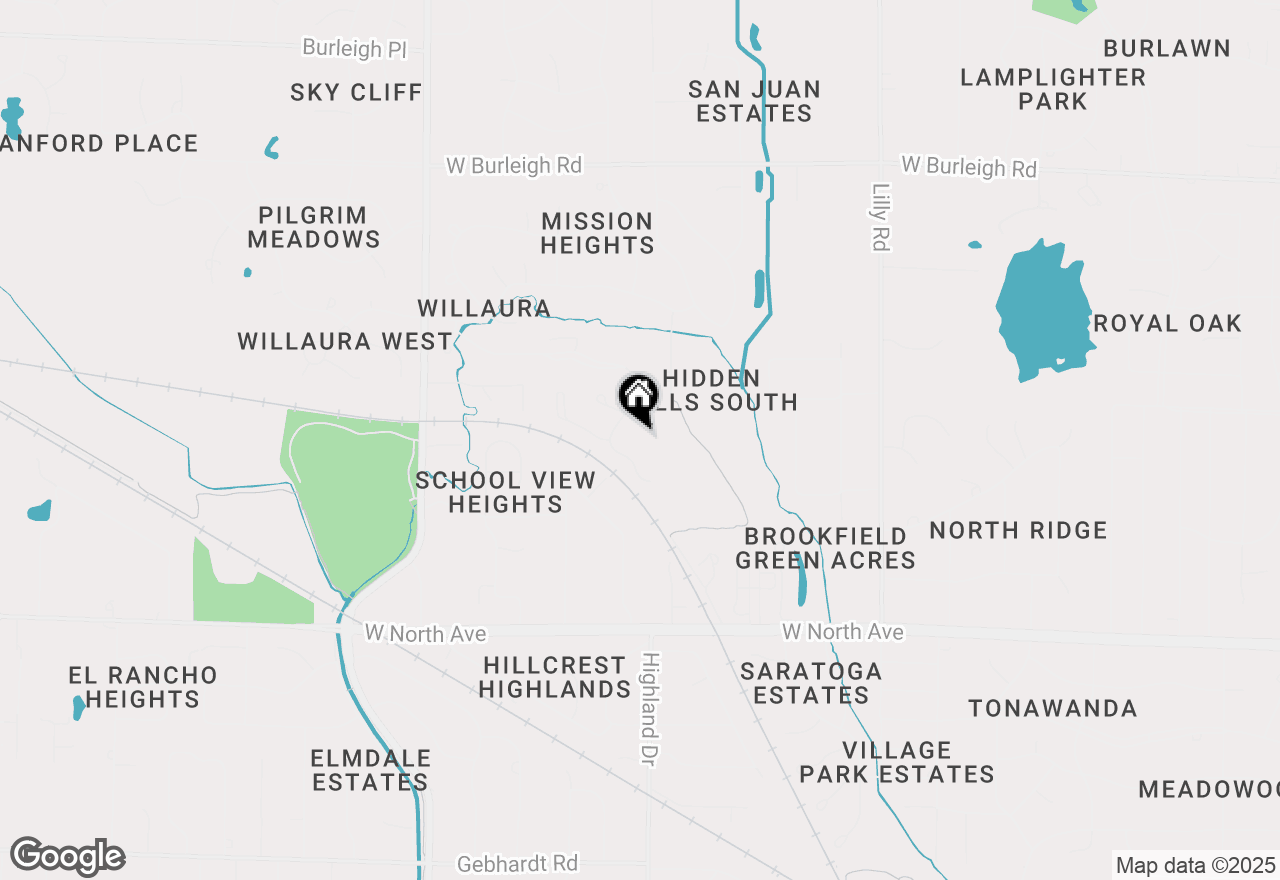 Map of 2660 Woodglen Ct, Brookfield, WI 53005
