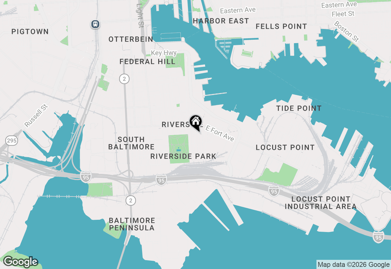 Map of 1601 Belt Street, Baltimore, MD 21230