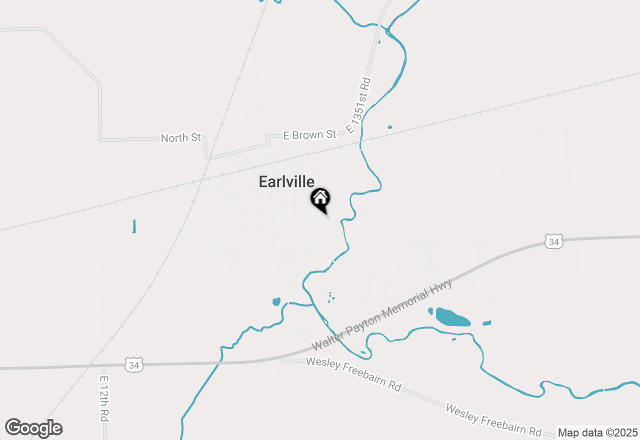 Map of 508 Grant Street, Earlville, IL 60518