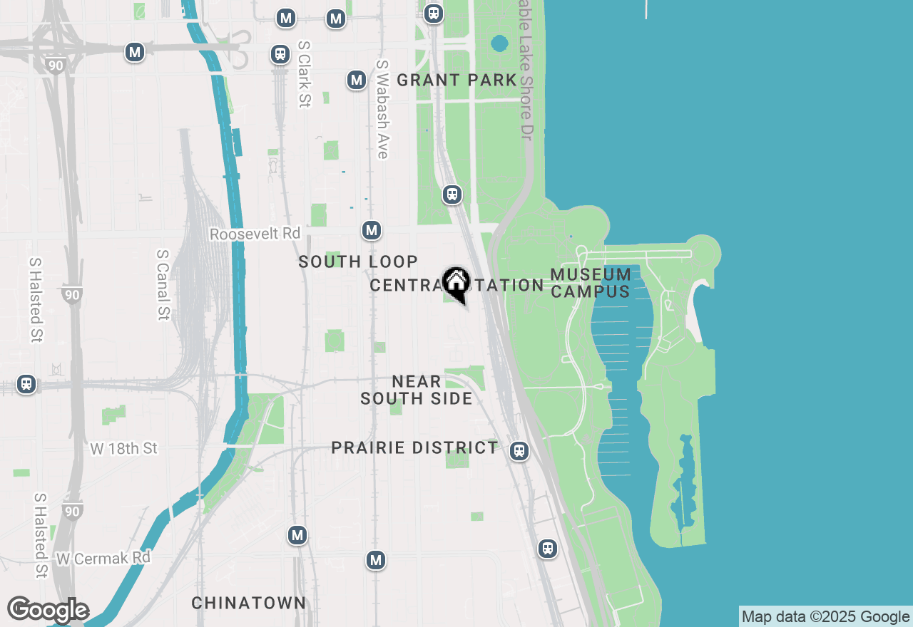 Map of 1412 S Prairie Avenue, Chicago, IL 60605