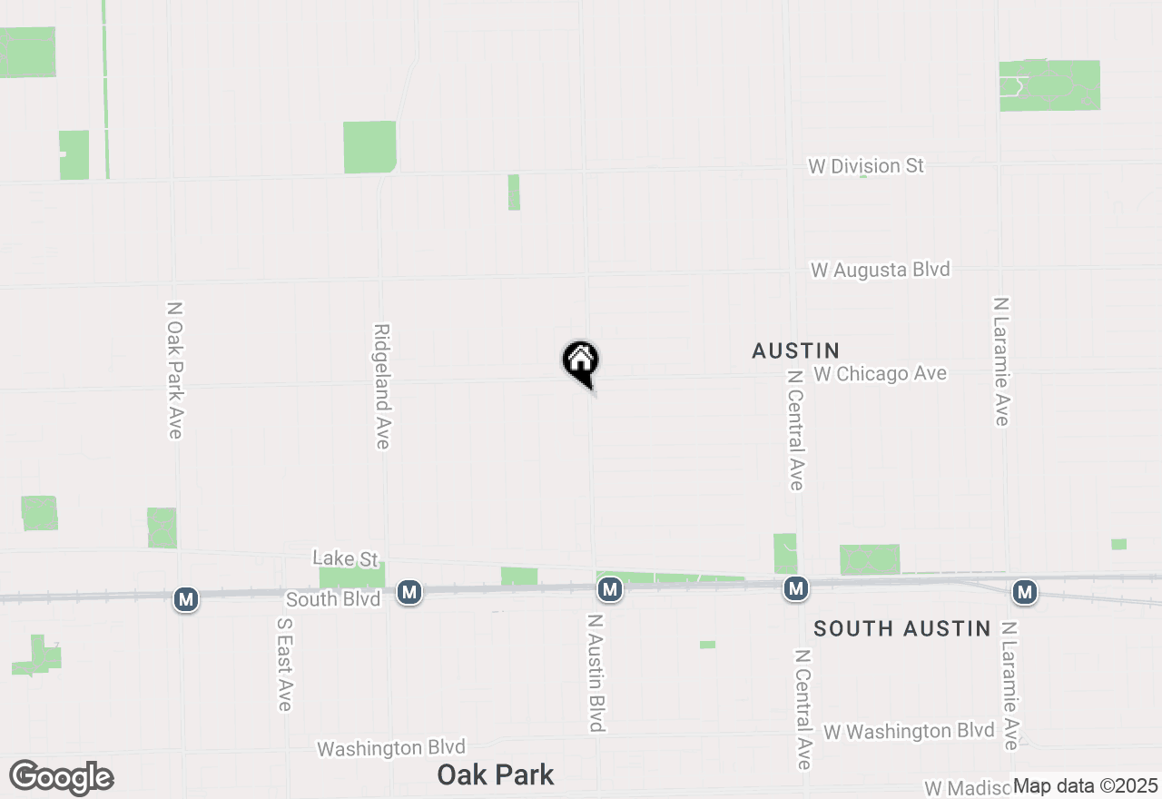 Map of 720 N Austin Boulevard #GNW, Oak Park, IL 60302
