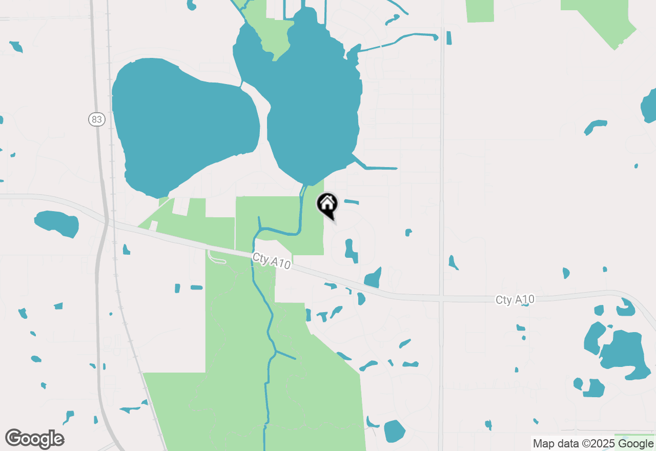 Map of 1704 Cherry Court, Lake Villa, IL 60046