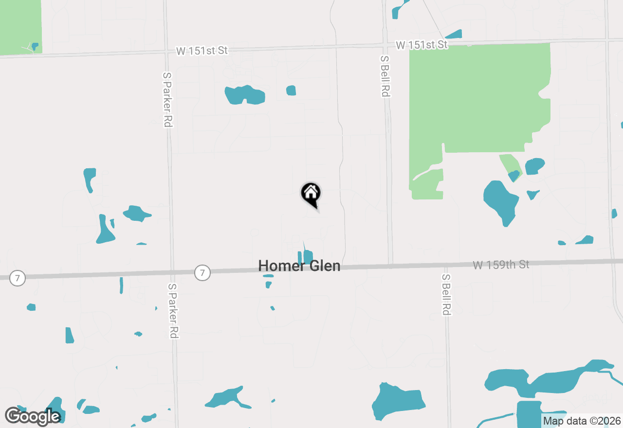 Map of 13058 Bramble Court, Homer Glen, IL 60491