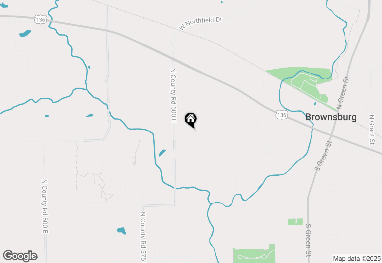 Map of 5473 Forest Glen Drive, Brownsburg, IN 46112
