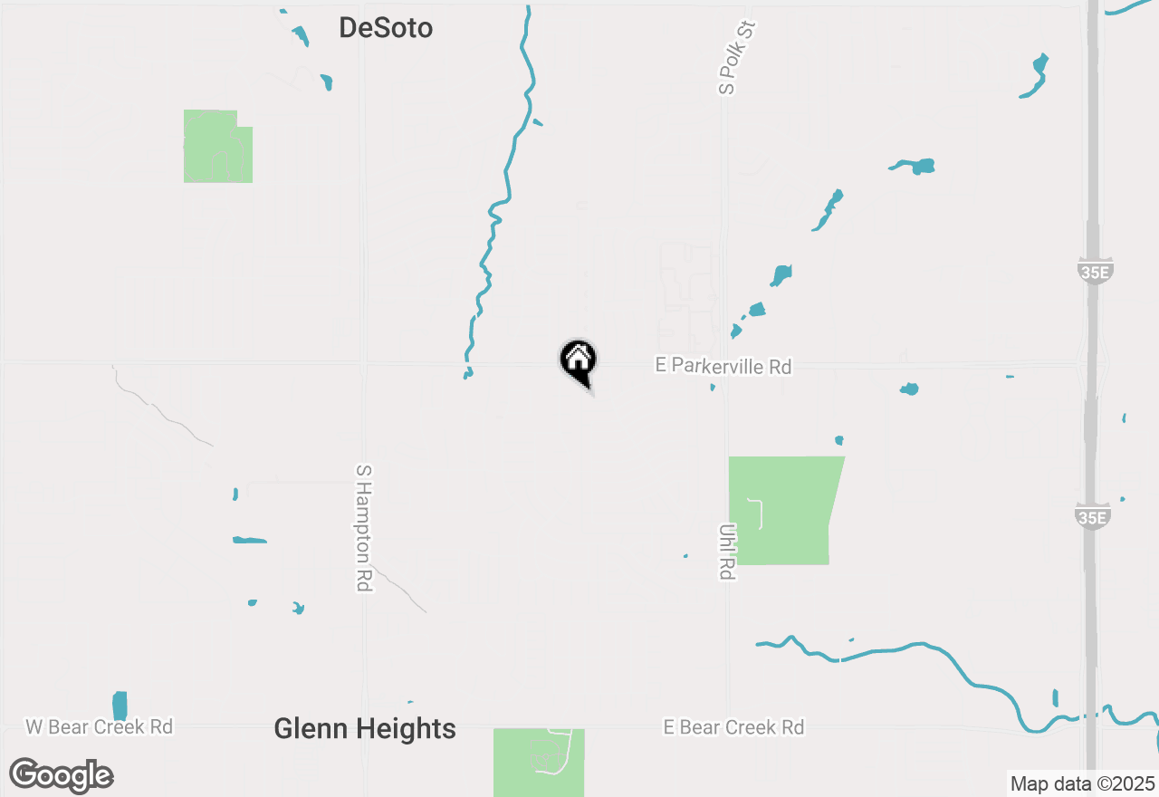 Map of 524 E Lark Court, Desoto, TX 75115